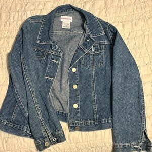 American Girl brand jean jacket.